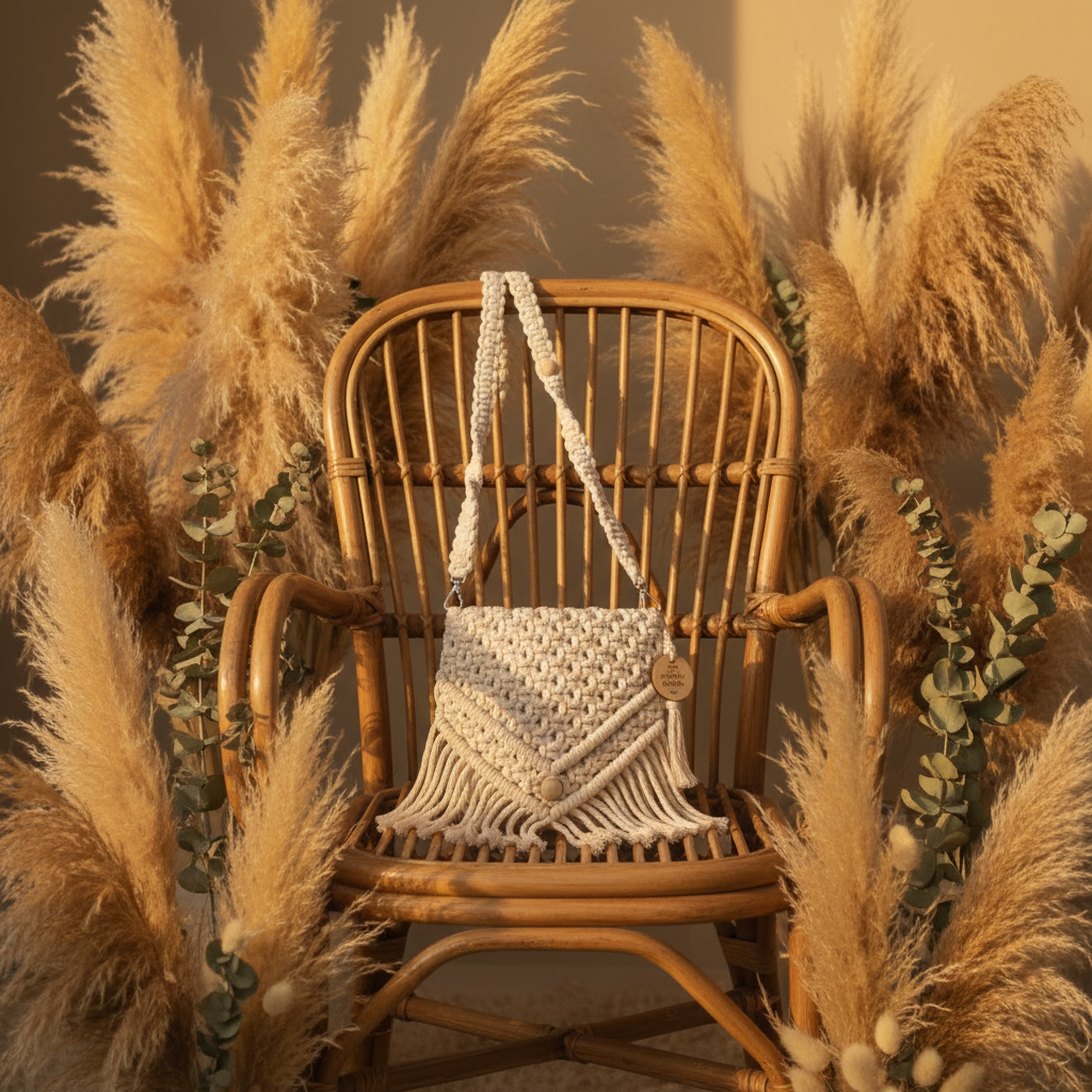 Aura Branca - Cadeira rattan